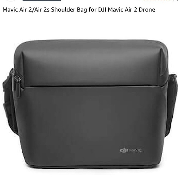 Mavic Air 2 2S DJ Drone Carry Case Shoulder Bag & STRTRC Drone Remote Sun Shade - Picture 13 of 15